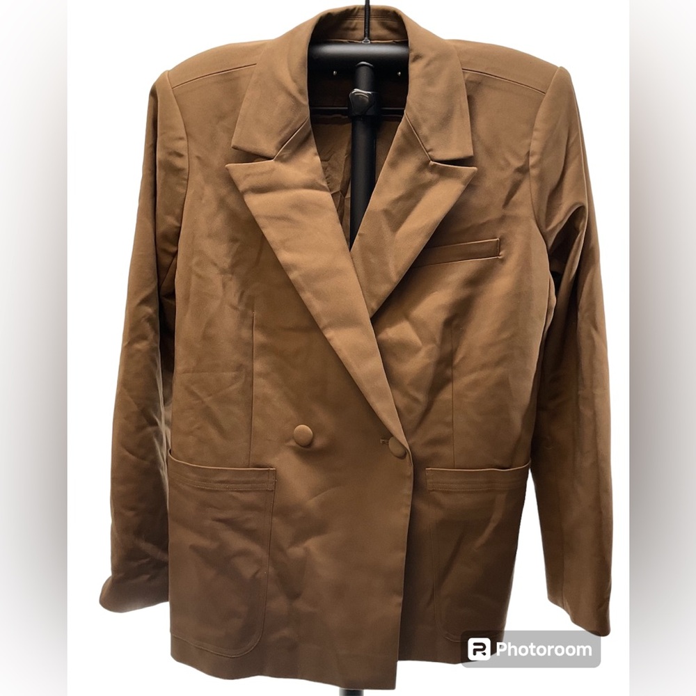 Good American Women’s Woven Blazer 2.0 Size 2 New Without Tags